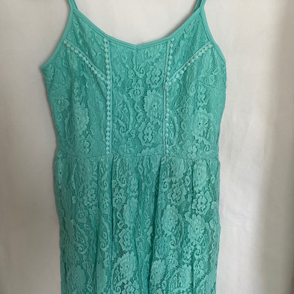 Turquoise dress - Picture 5 of 8